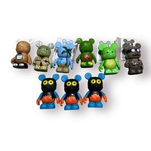 Disney Vinylmation 3” Figure‎ Set of 9 Figures